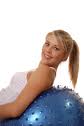 Abdominales, muslos y caderas con bola de fitness